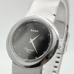 ✨RADO✨ラドー✨DIASTAR✨ブラック文字盤✨クォーツ✨腕時計✨ - メルカリ