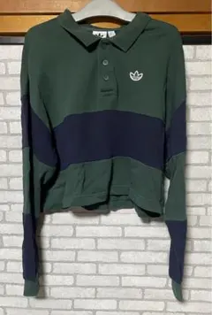 adidas クロップド スウェット