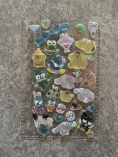 おすそ分けシール2枚セット　シール帳完成品　ボンボンドロップ　3D サンリオ特価