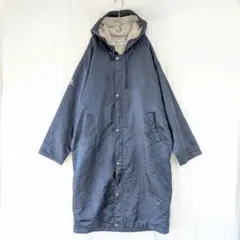 ダンロッププロ ベンチコート 裏起毛 ワッペン L レトロ ストリート