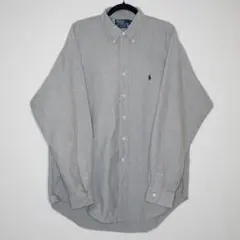 POLO RALPH LAUREN　L/S Shirt　17　グレー