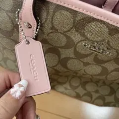 coach トートバッグ　シグネチャーF57842