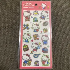 ふんわりフェルトシール　キティー