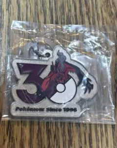 ポケモン 30周年メタルチャームマスコットイベルタル