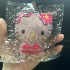 ハローキティ ガチャガチャ ぬいぐるみボールチェーン2 日焼けギャル