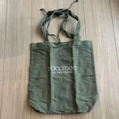 L'OCCITANE エコバッグ オリーブグリーン