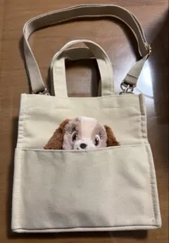 わんわん物語 トートバッグ グレー - メルカリ