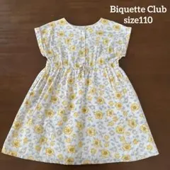 ビケットクラブ　110 ワンピース　花柄　女の子のサムネイル