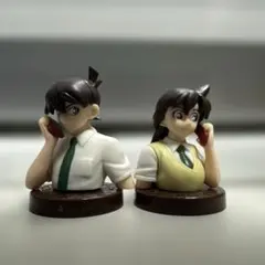 チョコエッグ6　新蘭 セット　工藤新一　毛利蘭　フィギュア　名探偵コナン