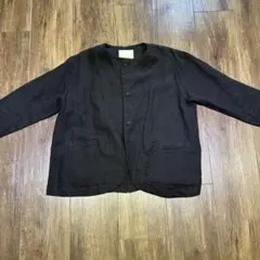 studio CLIP リネンミドルジャケットとテーパードパンツSET