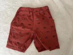 はたらく車 ハーフパンツ 100cm