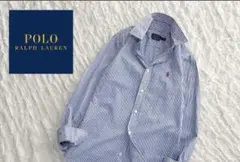 ☆美品☆POLO Ralph Lauren ポロ　ストライプシャツ