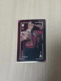 M!LK 佐野勇斗 ラッキードロー クリアトレカ