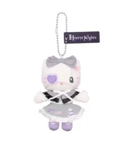 USJ ハローキティ ぬいぐるみキーチェーン ハロウィン ホラーナイト 限定