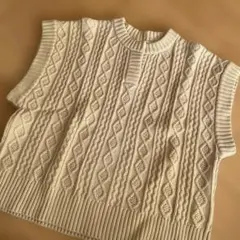 スタディオクリップ☆ニットベスト新品
