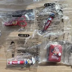 ペコちゃん キャラクター ミニ文房具 4個セット