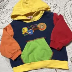 レトロ　美品☆ミキハウスホットビスケッツ☆トレーナー☆80