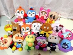 ころふわシリーズ　アンパンマン　ぬいぐるみセット