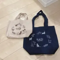 KALDI 2023ネコの日バッグ トートバッグ