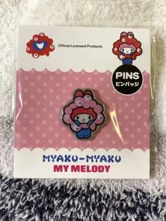 EXPO2025 ミャクミャク　サンリオコラボ　ピンバッジ　マイメロディ