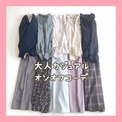 大人カジュアル×オンオフ まとめ売り コーデ売り レディース服 秋服 きれいめ