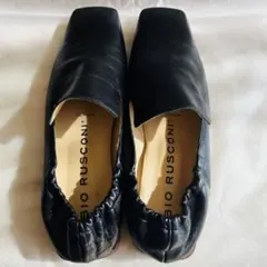 【美品】ファビオルスコーニ　パンプス　ローファー　ドレスシューズ　レザー