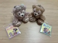 【翌日発送❗️】ダッフィ　シェリーメイ　 キーホルダー2個セット
