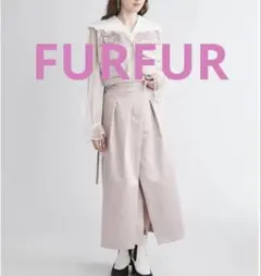 完売品【未使用タグ付き】FURFUR ロングスカート ピンクのサムネイル