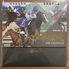 JRA 2026 CALENDAR 卓上カレンダー