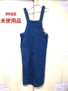 moz デニムブルー オーバーオール 新品タグ付き　M