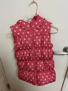 GapKids 水玉模様 ダウンベスト 90cm
