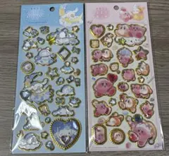 キラリンジュエリーステッカー　シナモロール＆カービィ