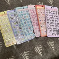 サンリオ　ボンボンドロップシール　ミニ　マイメロディ　クロミ　ハローキティ