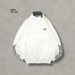 90s古着adidasアディダストラックジャケット万国旗タグパフォーマンスロゴ