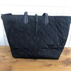 スリーセメタリー　クロス　トートバッグ　黒 CHROME HEARTS 3 Cemetery Cross Patch Leather Tote Bag クロムハーツ
