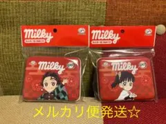 不二家 鬼滅の刃 コラボ ミルキー缶 2個セット