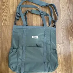 AIGLE 2WAY トートバッグ ショルダーバッグ カーキのサムネイル