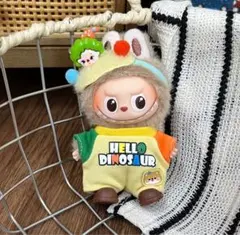 labubuイニシャルラブブ専用ぬい服　3点セット