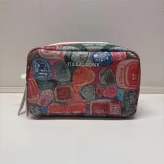 JAL✖️HERB ALONY トラベルポーチ カラフル