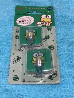 サンリオ けろけろけろっぴ 粘着フック 2個入 新品 未使用　1990 当時物