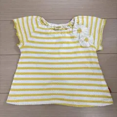 【moujonjon】ボーダー カットソー　95㎝