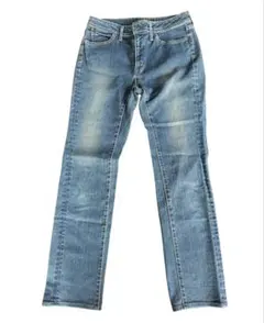 GEORGIA LOVE ストレートデニム ブルー ジョージアラブ