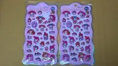 マイメロ マイメロディ BONBON DROP シール 2シートセット