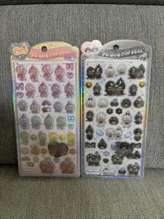 【正規品】うるちゅるポップシール もんちっち 2種セット
