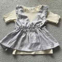 Majolica チェック柄 トップス 110cm