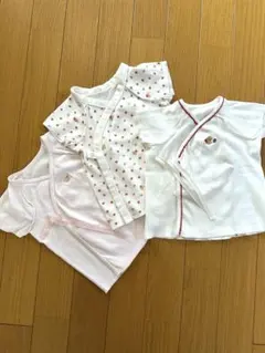ファミリア　ベビー肌着 3枚セット