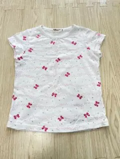 ミキハウス★ホットビスケッツ★ハート＆星柄★半袖Tシャツ★100cm