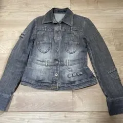 PRIMADONNA グレー デニムジャケット M