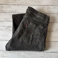 リーバイス 505 W36 L30 スミ黒 ストレッチ メキシコ製 送料無料