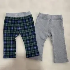 ミキハウス パンツ 80サイズ 2枚セット